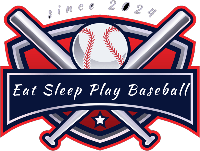 Eat Sleep Play Baseball crest